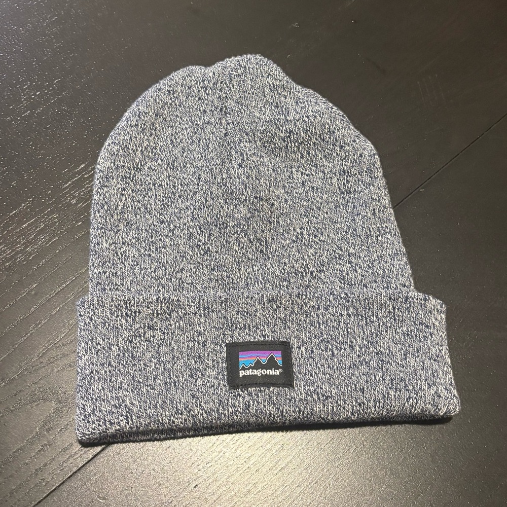 Patagonia Gray Winter Beanie Hat